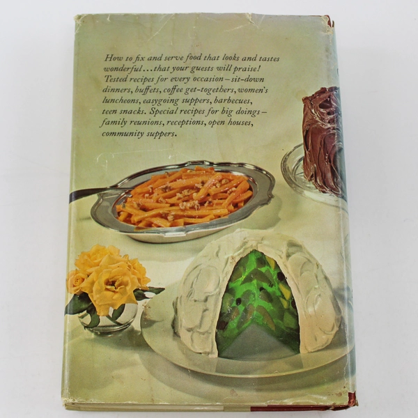 Cooking For Company Farm Journal 1968 Hardcover Acceptable Condition