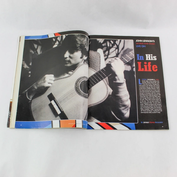 Lot of Acoustic Guitar Magazine April 2005 Vol. 15 No. 10 Issue 148 John Lennon