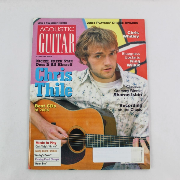 Acoustic Guitar Magazine Feb 2005 Vol 15 No 8 Chris Thile Issue 146