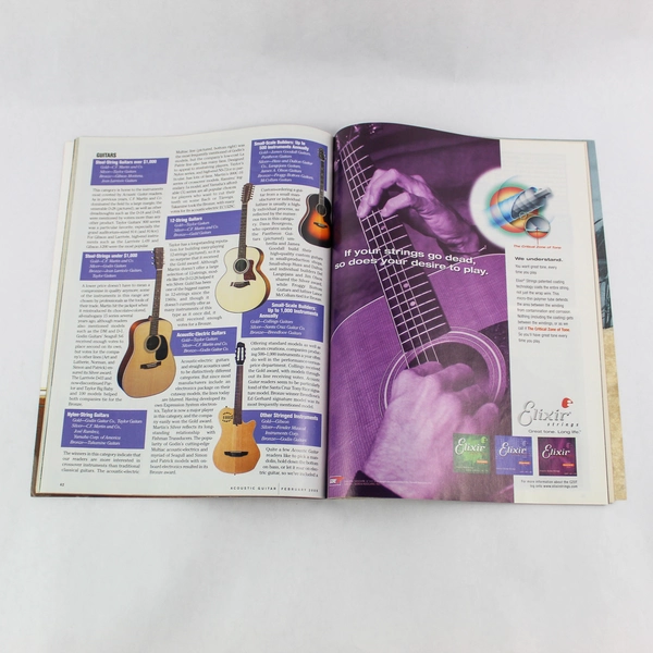 Acoustic Guitar Magazine Feb 2005 Vol 15 No 8 Chris Thile Issue 146