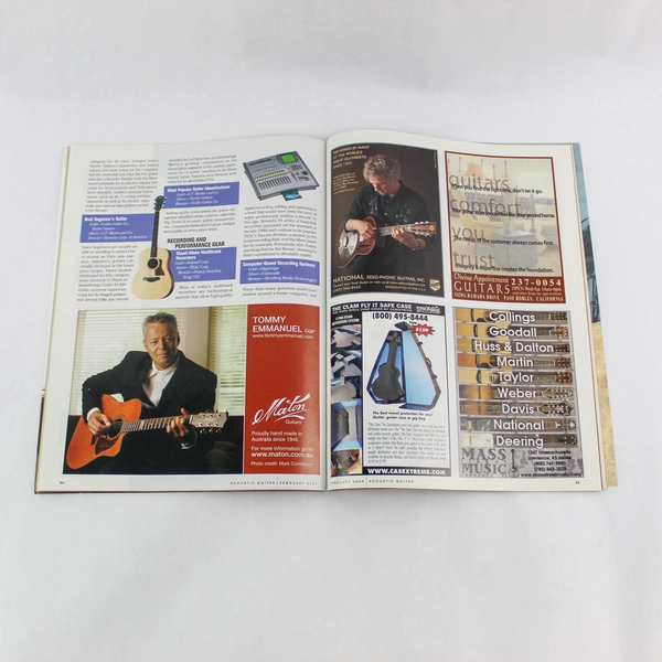 Acoustic Guitar Magazine Feb 2005 Vol 15 No 8 Chris Thile Issue 146