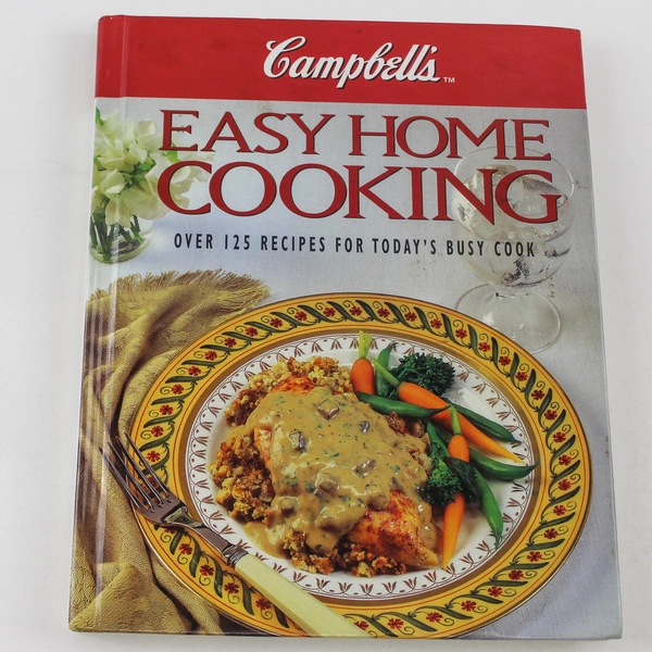 Campbell's Easy Home Cooking Book - 125+ Recipes, 1995, Good Condition