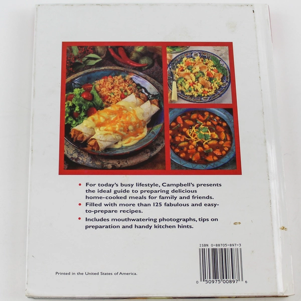 Campbell's Easy Home Cooking Book - 125+ Recipes, 1995, Good Condition