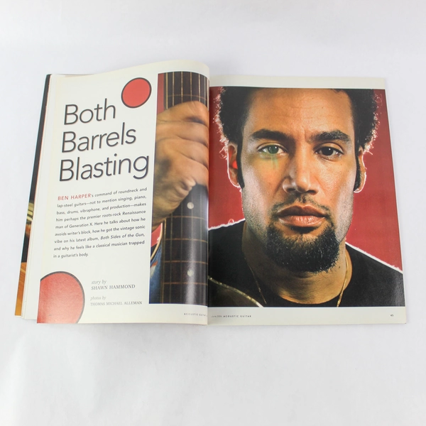 Acoustic Guitar Magazine June 2006 Vol. 16 No. 12 Ben Harper Issue 162