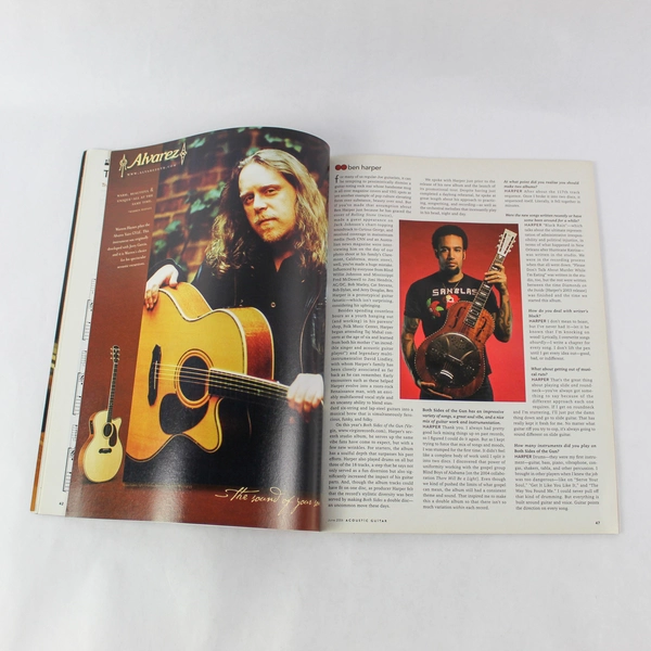 Acoustic Guitar Magazine June 2006 Vol. 16 No. 12 Ben Harper Issue 162