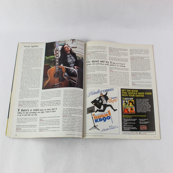 Magazine Acoustic Guitar Vol. 18 No. 3 Issue 177 Patty Griffin Steve Miller