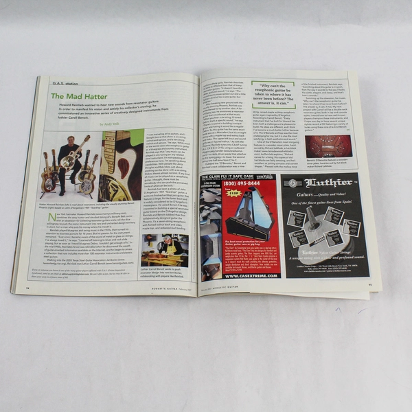 Magazine Acoustic Guitar February 2007 Vol. 17 No. 8 Issue 170 String Letter