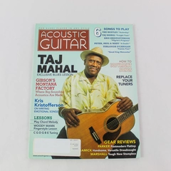 Taj Mahal Acoustic Guitar Magazine Dec 2006 Blues Lessons - Good Condition