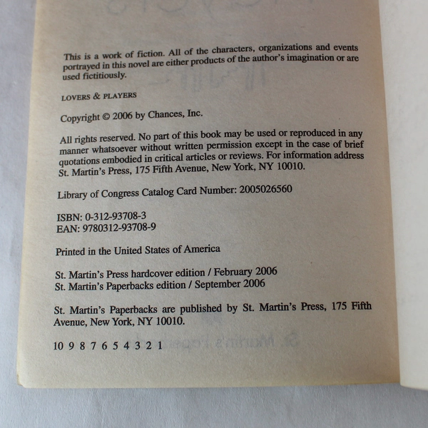 Lot of 2 Jackie Collins Novels: Lethal Seduction & Lovers & Players