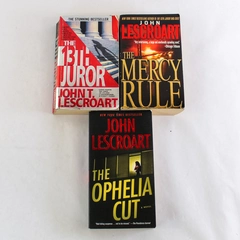 Lot of 3 John Lescroart Novels: The 13th Juror, Mercy Rule & Ophelia Cut