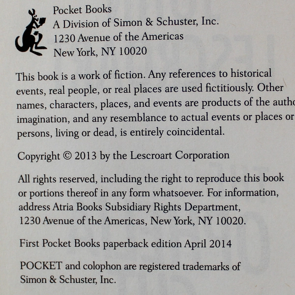 Lot of 3 John Lescroart Novels: The 13th Juror, Mercy Rule & Ophelia Cut