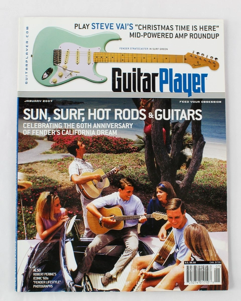 Magazine Guitar Player January 2007 Vol 41 No 1 Newbay Media Fender Surf Green