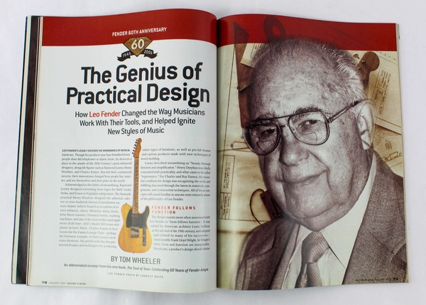 Magazine Guitar Player January 2007 Vol 41 No 1 Newbay Media Fender Surf Green