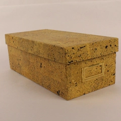 Lot of 99 Small Recipe Storage Folders in Stylish Cardboard Box - Pre-Owned