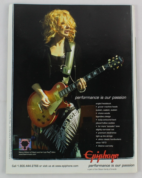 Magazine Guitar Player September 2007 Vol 41 No 9 Newbay Media Alex Lifeson