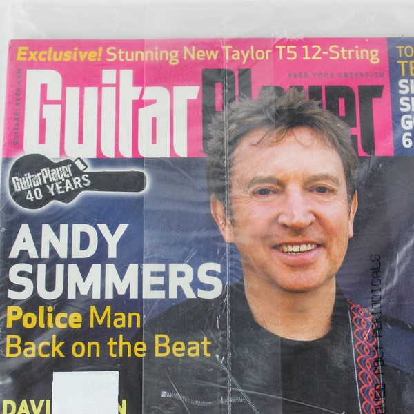 Guitar Player Magazine June 2007 Andy Summers The Police Factory Sealed