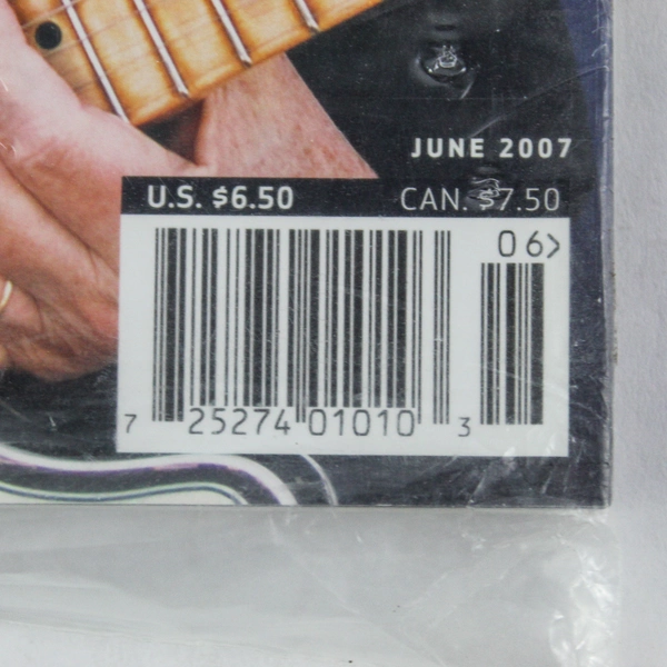 Guitar Player Magazine June 2007 Andy Summers The Police Factory Sealed