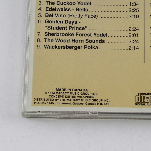 Greetings From Bavaria CD 1994 Madacy Music Group Good Pre-Owned Condition