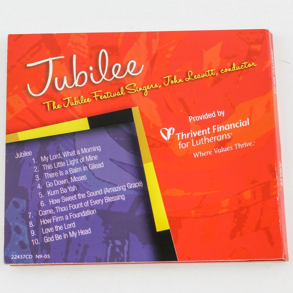 Jubilee CD by Thrivent Financial, Conducted by John Leavitt - Good Condition