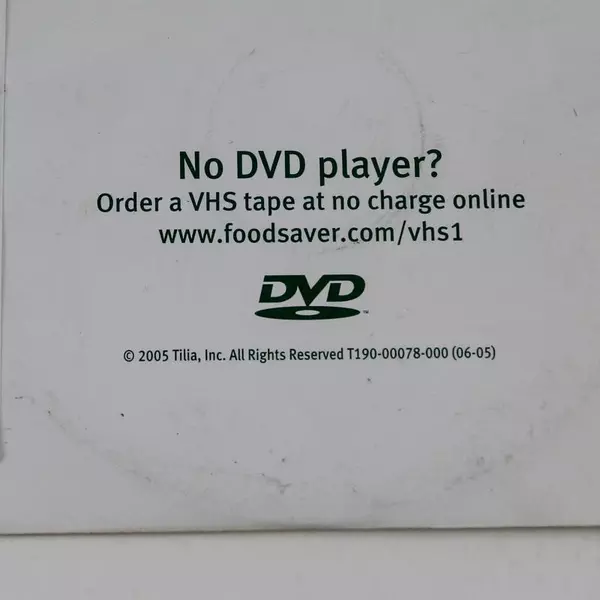 FoodSaver Vacuum Packaging CD-ROM - Advanced Design (Pre-Owned)