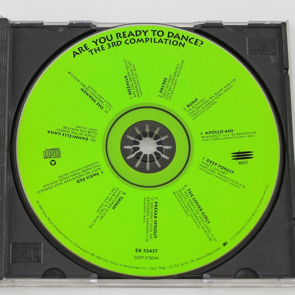 Are You Ready To Dance CD 3rd Compilation 1993 Sony Music - AS-IS