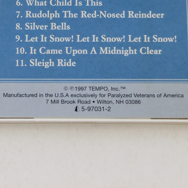 Home For The Holidays CD 1997 Paralyzed Veterans Of America Holiday Music