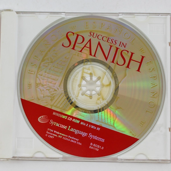 Success In Spanish CD-ROM by Syracuse Language Systems - Pre-Owned, Untested