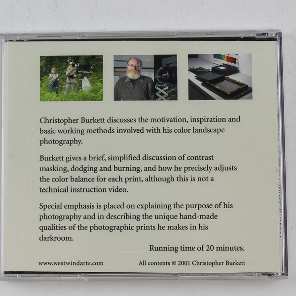 The Tapestry of Creation Christopher Burkett Photography Audio CD 2001