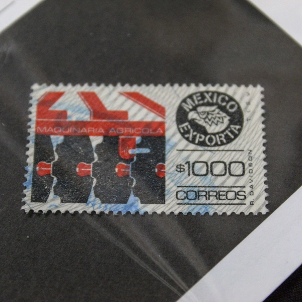 Used Mexico 1588A Agriculture Postage Stamp - Fair Condition, Hinged