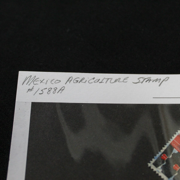 Used Mexico 1588A Agriculture Postage Stamp - Fair Condition, Hinged