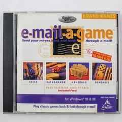 e-mail-a-game CD-ROM 1999 AOL Board Games for Windows 95/98 - Untested