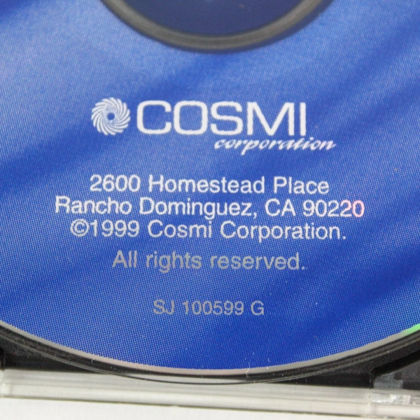 3D Frog Frenzy Game CD by COSMI Corp 1999 - Untested Pre-owned