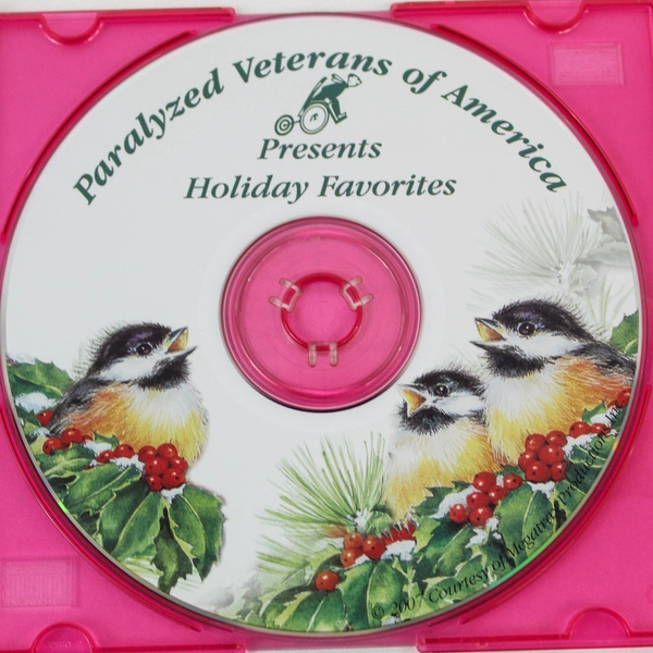 Paralyzed Veterans of America Holiday Favorites 2009 Christmas CD Music