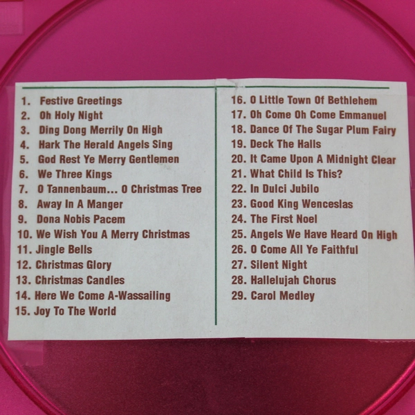 Paralyzed Veterans of America Holiday Favorites 2009 Christmas CD Music