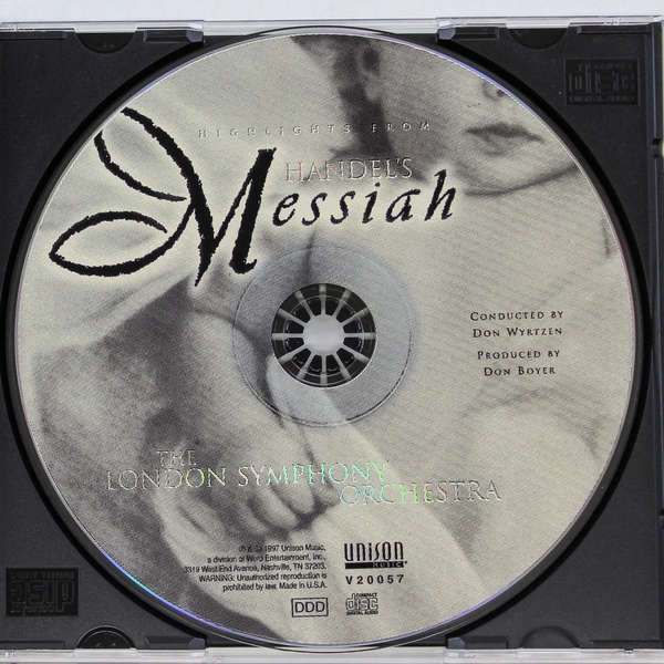 Highlights From Handel's Messiah CD London Symphony Orchestra Good Condition
