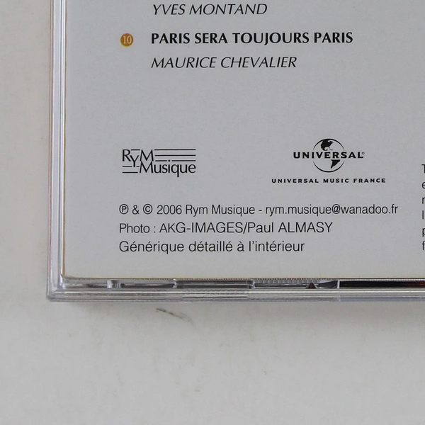 Revoir Paris 3 Audio Music CDs Set 2006 Rym Musique Universal Good Condition