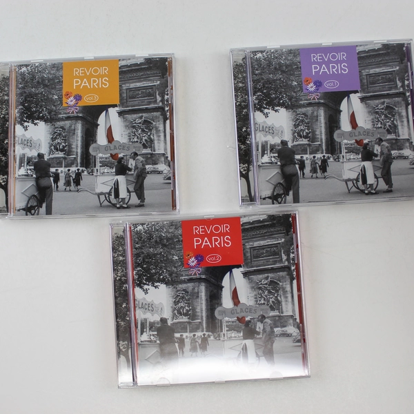 Revoir Paris 3 Audio Music CDs Set 2006 Rym Musique Universal Good Condition