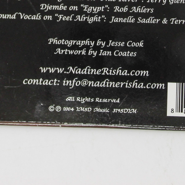 Nadine Risha Daylight Audio CD 2004 Moonsung Music - Good Condition