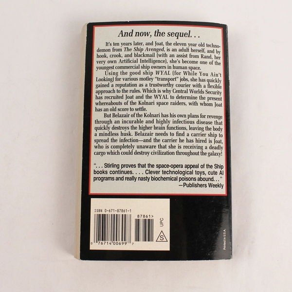 Vtg The Ship Avenged by S.M. Stirling Sci-Fi Novel | Pre-Owned Book