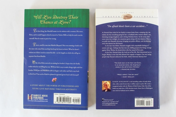 Lot of 2 PB Romance Novels: Moonlight on the Millpond & Waiting for Morning