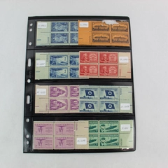 Lot of 8 MNH 1956 US Plate Block Stamps SC1082 SC1083 SC1086 SC1087 SC1091