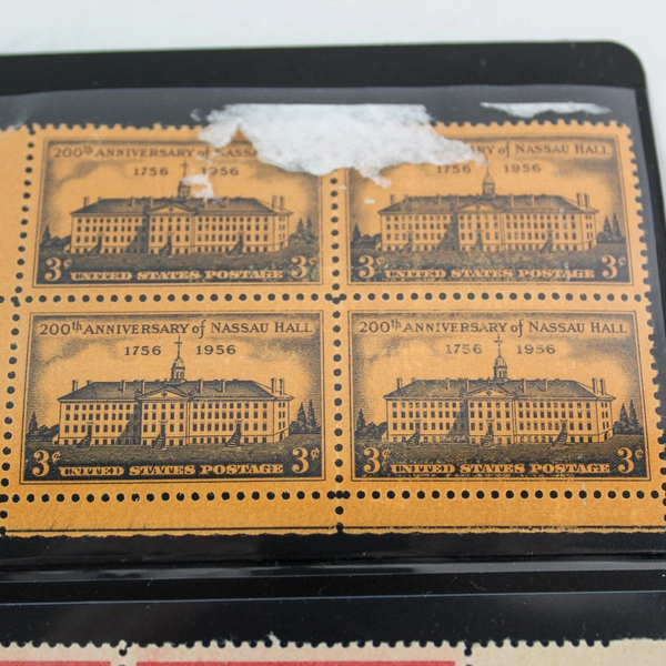 Lot of 8 MNH 1956 US Plate Block Stamps SC1082 SC1083 SC1086 SC1087 SC1091