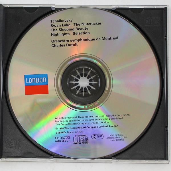 Tchaikovsky Highlights CD Dutoit Montreal 1994 Decca Records Good Condition