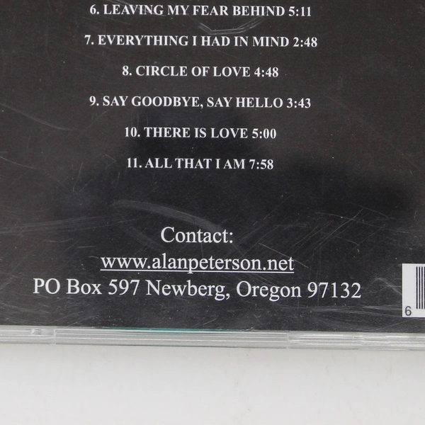 Alan Peterson - Circle Of Love CD (2009) Good Condition, Minor Scratches