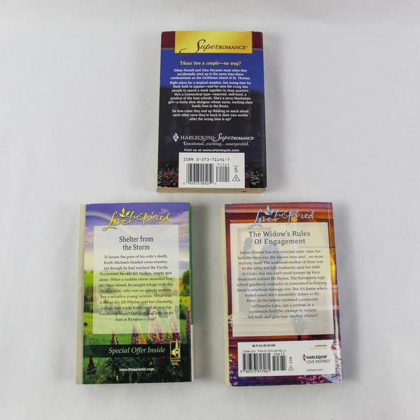 Lot of 3 Love Inspired Romance Books Harlequin Small Town Novels
