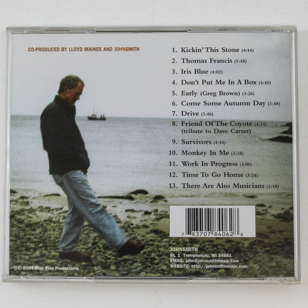 Johnsmith Kickin' This Stone CD 2004 Blue Pine Productions Pre-Owned