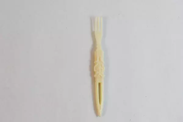 Set of 3 Vintage 1950s Plastic Cocktail Forks Picks - Retro Barware