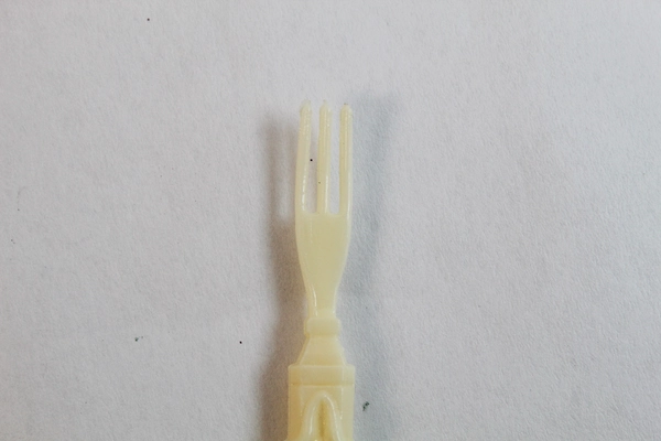 Set of 3 Vintage 1950s Plastic Cocktail Forks Picks - Retro Barware