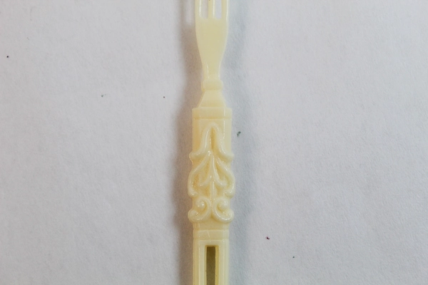 Set of 3 Vintage 1950s Plastic Cocktail Forks Picks - Retro Barware