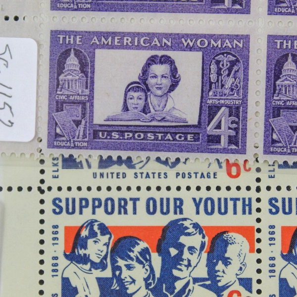 Lot of 8 MNH US Plate Blocks SC1120 1110 1134 1136 1152 1342 1419 1448-51